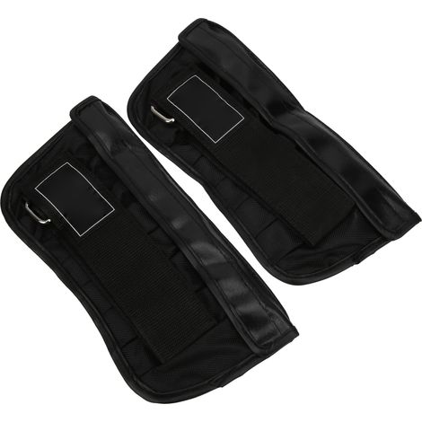 Lot de 2 bandages de poignet réglables de 1 à 4 kg, sac de frappe vide en cuir artificiel (1/5)