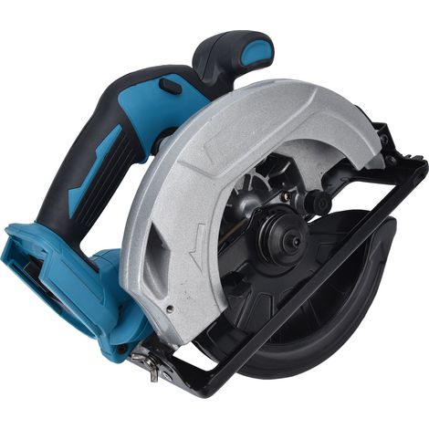Scie circulaire 7-1/4 pouces acier inoxydable, nylon PA6, lithium, menuiserie domestique, coupe bois, outil électrique portable (1/5)