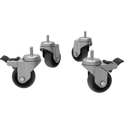Set roues pour soubassement Mind.Maps - Unox