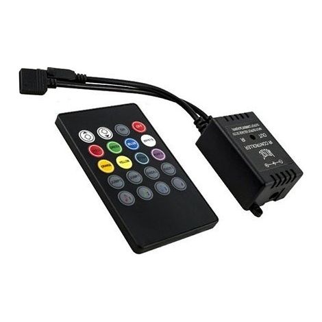 Controlador Musical para tiras LED RGB