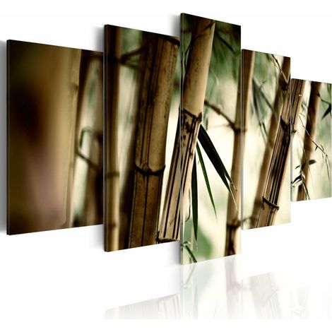 Tableau forêts de bambous - 200 x 100 cm (1/4)
