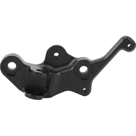 Support de pédale de repose-pieds avant en aluminium, antirouille, résistant aux fissures, pour côté gauche de moto (1/5)