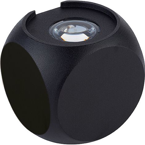 applique a led 'xavier' 2x2w 286lm 4000k - colore nero (1/2)