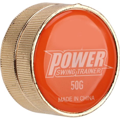 Poids d'entraînement pour raquette de tennis POWERTI, 50 g en acier, ajoutent du poids à l'entraînement au swing de tennis, adaptés aux échauffements de match, orange. (1/5)