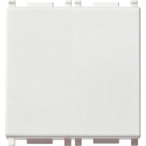 Copriforo doppio bianco Vimar Plana 14042 2 moduli (1/2)
