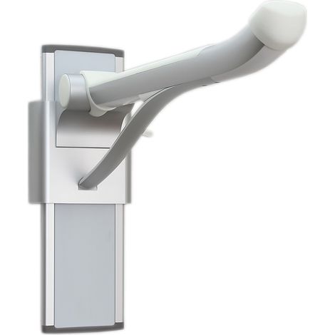 Brazo Plegable Asidero Pared Seguridad Baño (1/5)