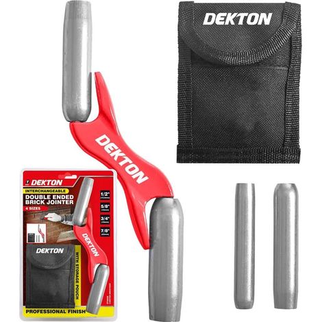 Dekton 4 in 1 Barrel Brick Layer Jointer Multi Size 1/2" 5/8" 3/4" 7/8" Builder