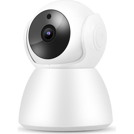 Caméra de surveillance bébé IP WiFi 1080p avec interphone bidirectionnel, caméra PTZ pour l'intérieur de la maison, 110-240 V (États-Unis) (1/5)
