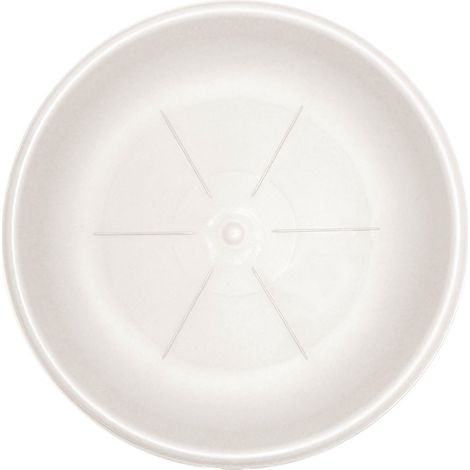 SOTTOVASO ø 22 per vaso ø 25 - bianco  - BAMA