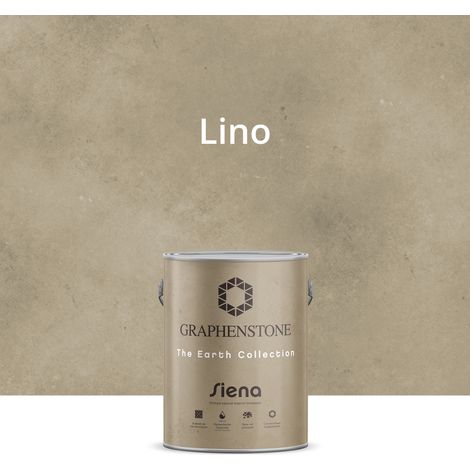 Pintura Ecológica INTERIOR Efecto LIMEWASH Base Cal SIENA Color LINO 4L