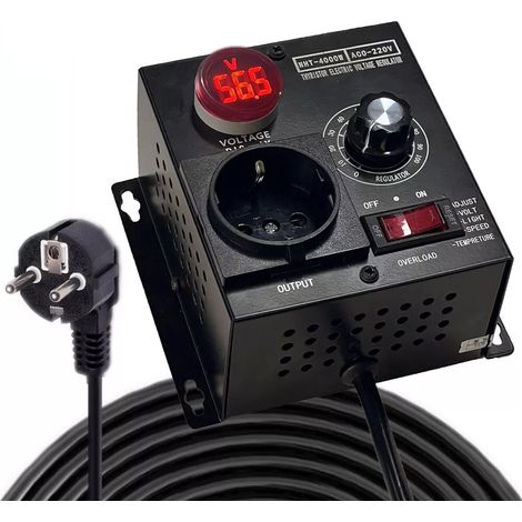 Régulateur de tension SCR pour moteur à courant alternatif 230 V CA 4000 W (1/5)