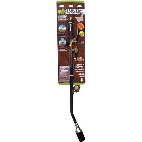 Unkrautvernichter Brul'star Pro Auto mit Piezo + 3m Schlauch + verstellbarer Druckminderer, Artikelnummer 1099dp1