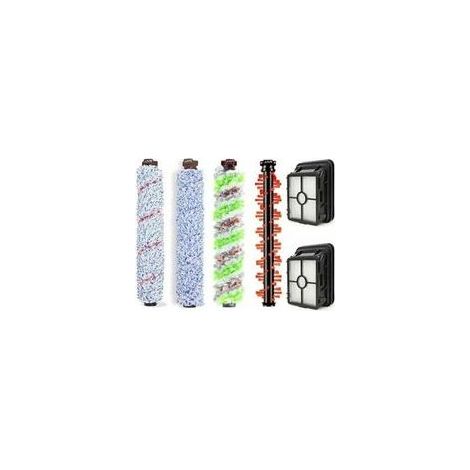 Accessoires de Nettoyage pour Aspirateur Multi-Surface 4 Brosses Principales et 2 Filtres Compatibles avec Modèles 1866 1785 2052 1713 2225 (1/5)