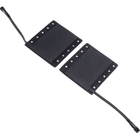 Poignées chauffantes moto hiver antidérapantes, 3 vitesses, interrupteur intelligent, étanches IP67, port USB, réchauffe-mains. (1/5)