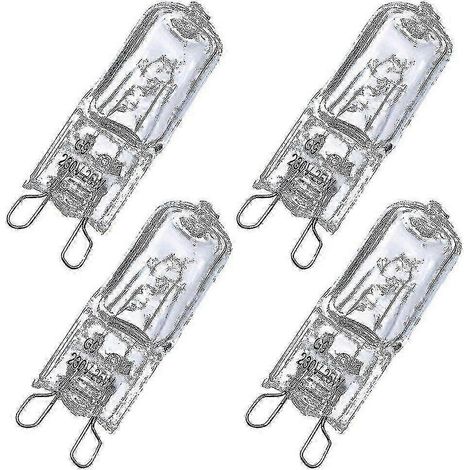 Ampoules G9 pour four halogène - Lot de 4 ampoules, 25 W, ampoule G9 pour four A (1/5)