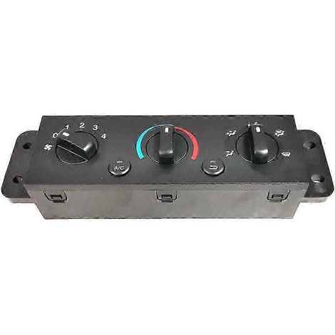 Panneau de commande de climatisation automobile, interrupteur air froid/chaud, compatible avec M3000, conduite à gauche, plastique noir fdq (1/5)