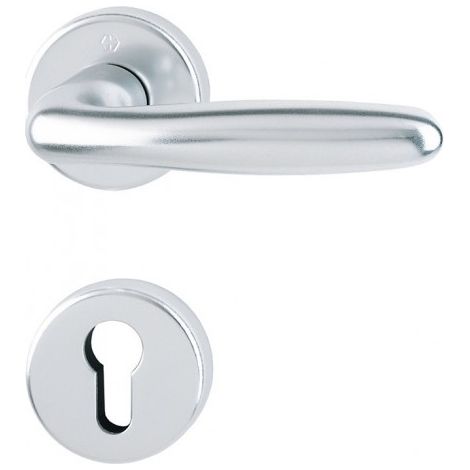 Rosette de porte Verona 1510/42KB/42KBS en aluminium F1 PZ DIN L/R D/D (1/3)
