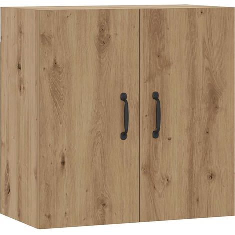 Wall Cabinet Artisan Oak 60x31x60 cm Engineered Wood vidaXL
