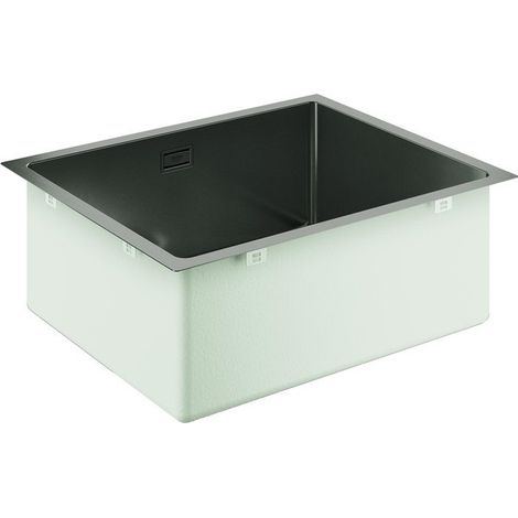 Grohe - Fregadero K700U, 50x45 cm, grafito duro cepillado 31574AL1