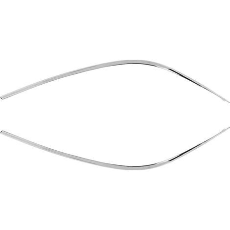 Calandre Inférieure Chrome Moulure Extérieure 2218850121 Kit Garniture Remplacement pour BENZ Classe S S350 S400 S550 S600 (1/5)