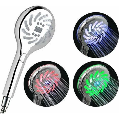 Dusche mit farbwechselnder LED- und LCD-Anzeige - AquaForge