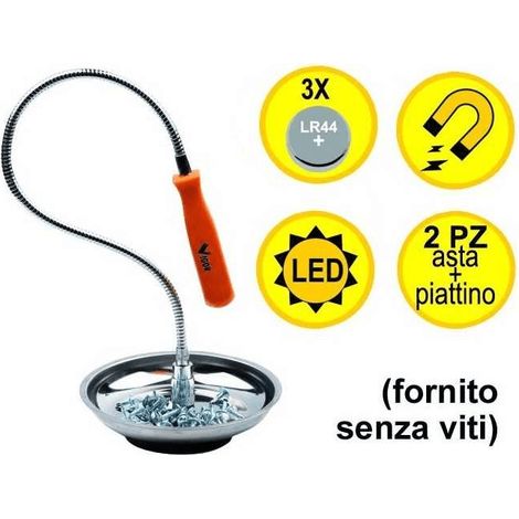 Asta Magnetice Flex Vigor Magnettablett mit LED-Licht