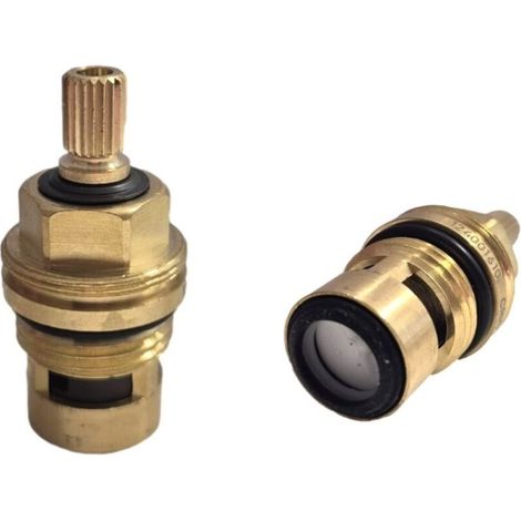 Vitone ceramico basso 1/2" 90° sinistro Cristina Rubinetteria CRIVT5890Q00 Vitone