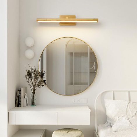 Applique de salle de bain de style scandinave, lampe de lecture pour bureau, applique de coiffeuse (40 cm, trois couleurs réglables) (1/5)