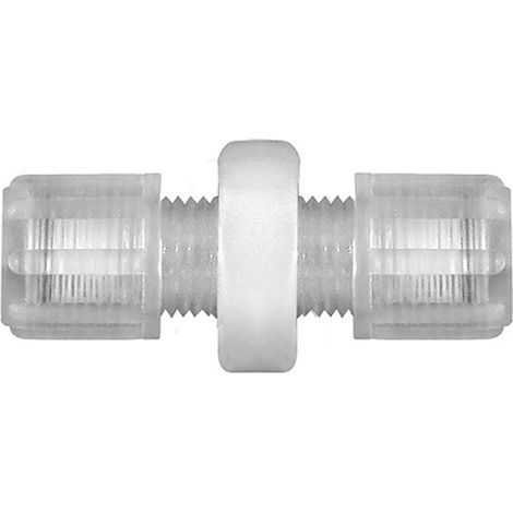 Riegler Gerade Schlauchverbindung, für Schlauch 9/12 mm, SW 24, PFA (1/3)