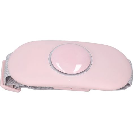 Coussin chauffant pour la taille, massage portable sans fil, ceinture abdominale chauffante à chauffage rapide pour soulager la douleur, rose (1/5)