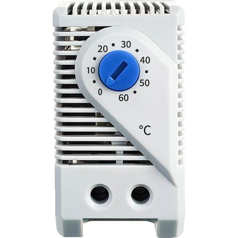 Thermostat Mécanique 0-60°C - Compact et Normalement Ouvert pour Contrôle de Température (1/4)