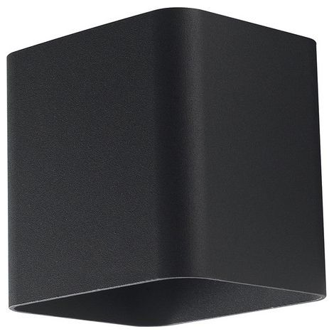 "Applique LED da esterno BIOME in alluminio nero 4000K(Luce naturale)" (1/2)