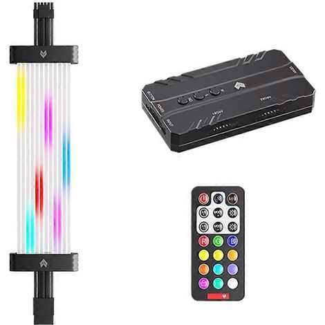 16-poliges ARGB-Stromkabel für Grafikkarten der Serien 30XX und 40XX (schwarz) (1/5)