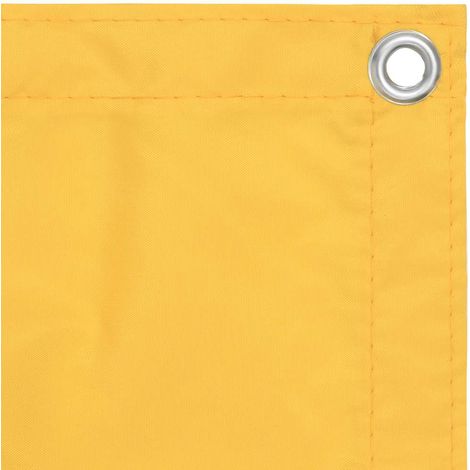 Maison Exclusive - Balkon-Sichtschutz Gelb 120x300 cm Oxford-Gewe