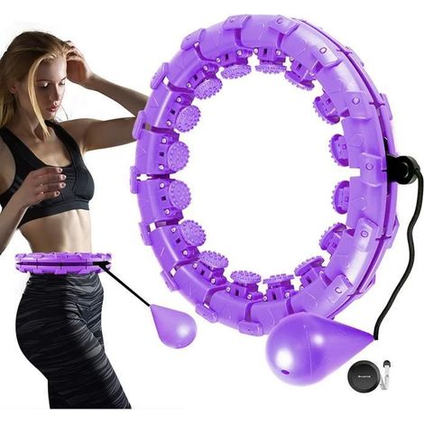 Cerceau Hula Hoop, Minceur Intelligent, Smart Cerceau de Fitness,adapté au fitness intérieur et extérieur smart hula hoop (1/4)
