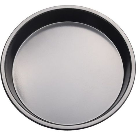 2 PCS Plaque Pizza, Revêtement Anti-adhérent, Plaque à Pizza Ronde,Pizza antiadhésifs en Acier au Carbone Plateau Four à la Cuisinière Barbecue, pour les Restaurants et Cuisson Pizzas Maiso (1/5)