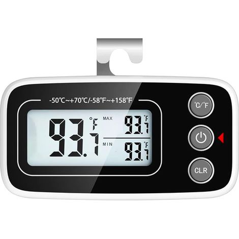 1Pack Digitales Kühlschrankthermometer Kühlschrankthermometer Gefrierschrankthermometer