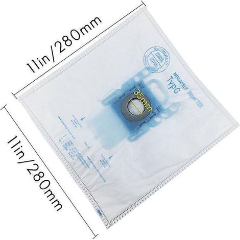 Lot de 20 sacs à poussière pour aspirateur Bosch série G (BSG6, BSG7, BSGL 3126) - Pièces détachées et accessoires (1/5)
