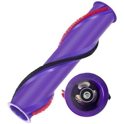 Brosse de Nettoyage avec Vis pour Dyson V10 V8, (Entraînement à 3 Broches, Diamètre de 50MM), Rouleau de Brosse (1/4)