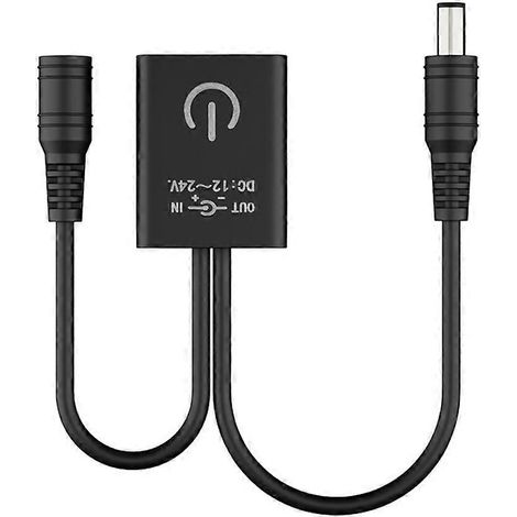 Contrôleur de mini-interrupteur à capteur infrarouge 12 V/24 V CC pour lampe de cuisine basse tension et bande lumineuse LED (1/5)