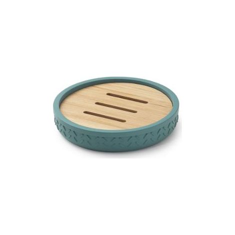 PORTASAPONE THEA D.12XH3CM BAMBU / VERDE. (1/2)