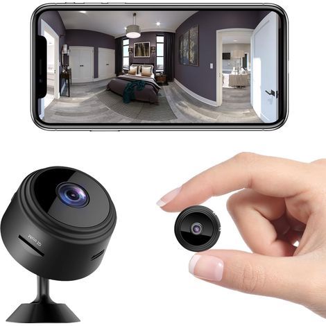 Caméra - avec vision nocturne et détection de mouvement - 1080P Full HD sans fil - avec audio et vidéo (1/5)
