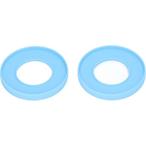 2PCS Bracelets de Cuisine en Silicone Souple, Antidérapants et Imperméables, Poignets Confortables avec Ventouses Symétriques, Bleu (1/5)