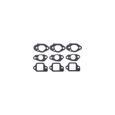 3 Ensembles Compatible avec joints de carburateur pour tondeuse à gazon Honda GCV135 GCV160 GCV190 GSV190 HRS216 HRT216 HRB216 HRR216 HRZ216 Remplace 16212-Zl8-000 16221-883-800