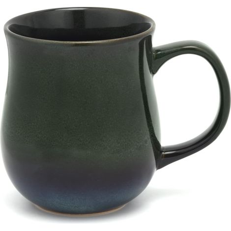 Grandes tasses à café en céramique de 600 ml avec grande poignée faite à la main pour bureau et maison, facile à tenir, passe au micro-ondes et au lave-vaisselle, boissons chaudes et froides, texture (1/5)