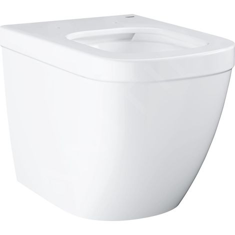 Grohe – WC suspendu sans bride rimless – Céramique glaçurée blanche – Chasse d’eau 5/3 litres – Dimensions 540 x 374 mm (1/5)