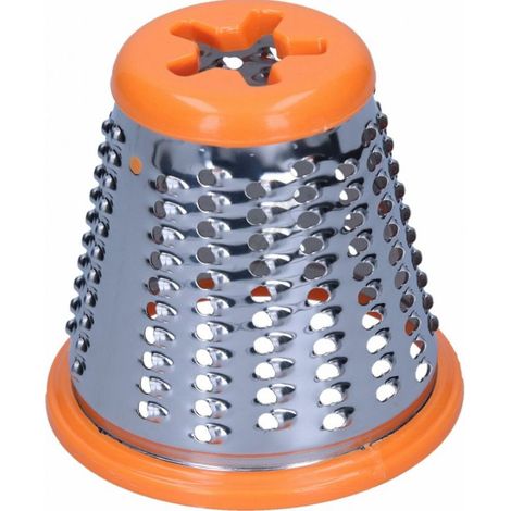 Ersatzteil - Reibeinsatz kegelförmig, fein, orange -  - TEFAL, SEB, MOULINEX