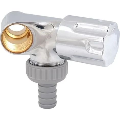JS Nebenanschlussventil, Schlauchverschraubung, Designgriff, DN15, 1/2'', poliert und verchromt, 0071451550001