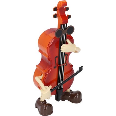 Vintage Music Box Ornament, Clock, Musical Instrument Decoration with Handcrafted Details for Home Ambiance (1/5)