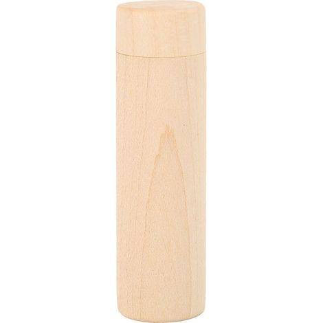 Diffuseur d'Huiles Essentielles en Bois Portable, Forme Cylindrique pour Relaxation et Sommeil (1/5)